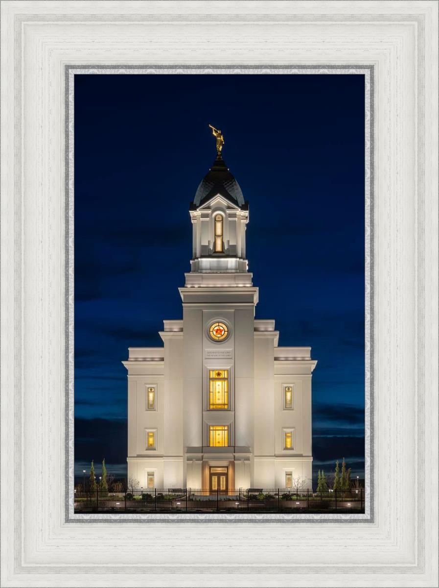 Cedar City Temple Eternal Light Vertical
