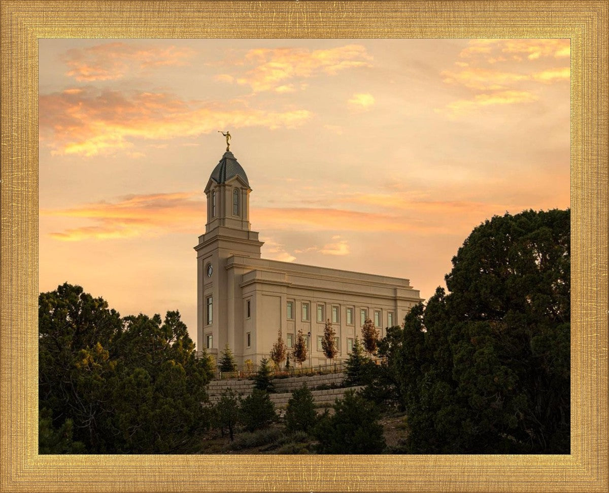 Cedar City Temple Blessings From Above