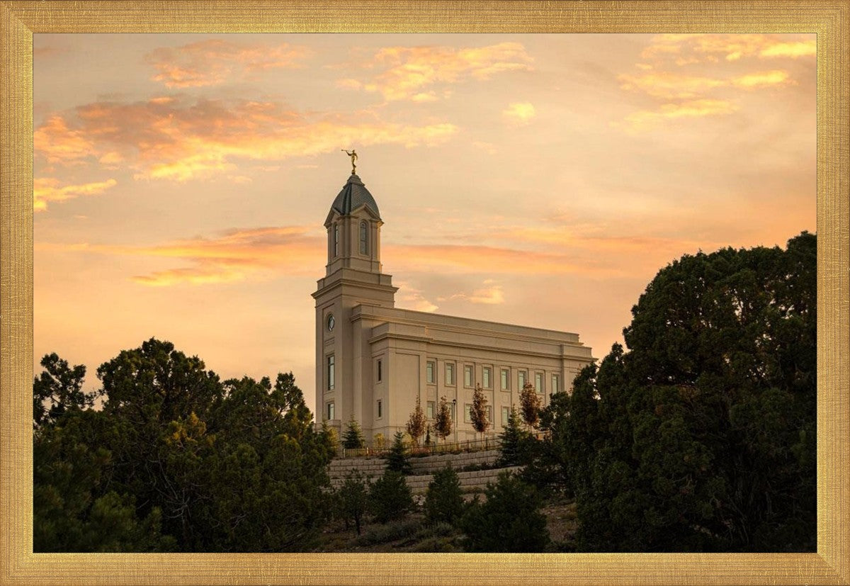 Cedar City Temple Blessings From Above