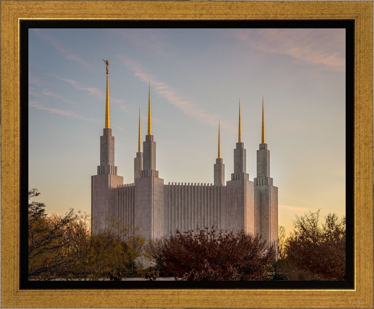 Washington DC Fall Skies Gallery Wrap