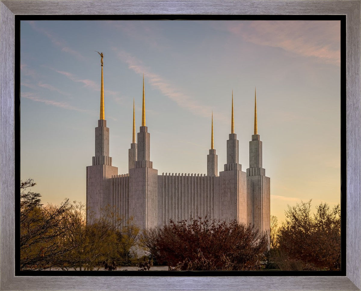 Washington DC Fall Skies Gallery Wrap