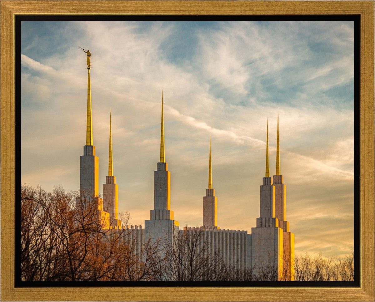 Washington DC Golden Hour Gallery Wrap