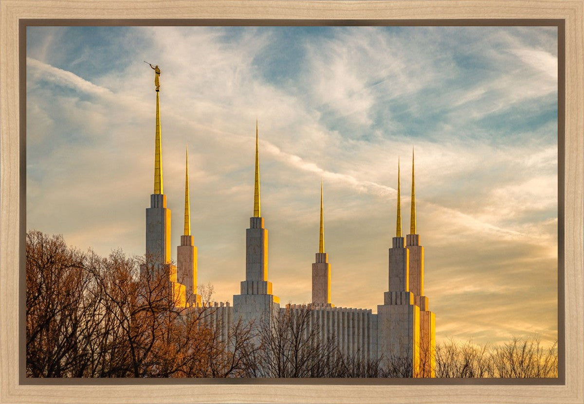 Washington DC Golden Hour Gallery Wrap
