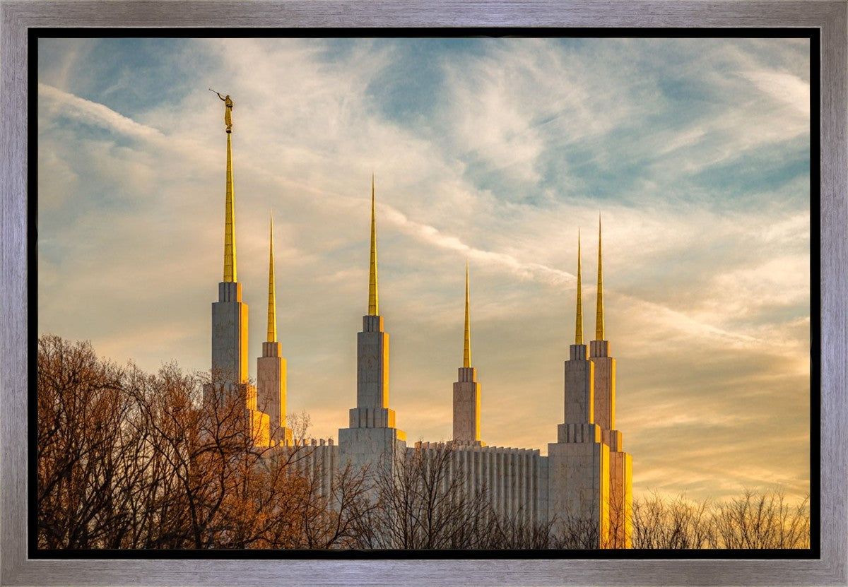 Washington DC Golden Hour Gallery Wrap