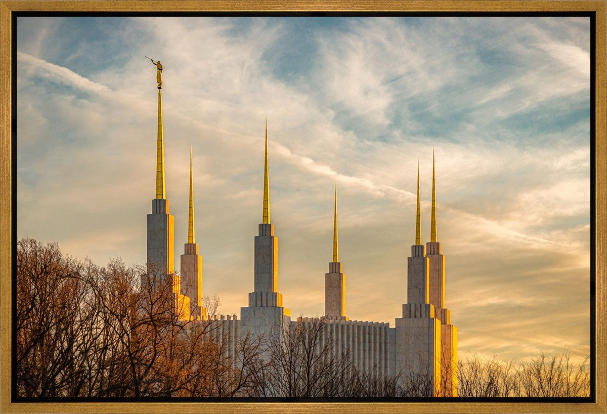 Washington DC Golden Hour Gallery Wrap