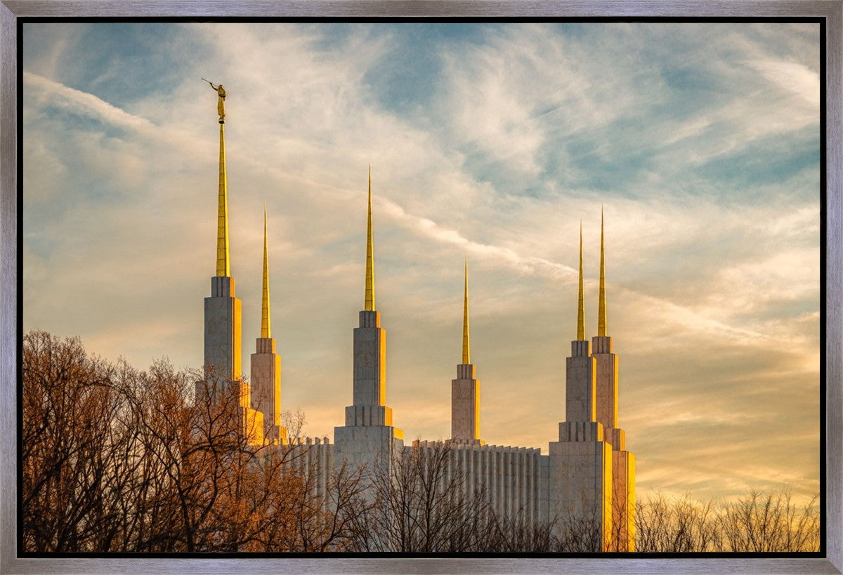 Washington DC Golden Hour Gallery Wrap