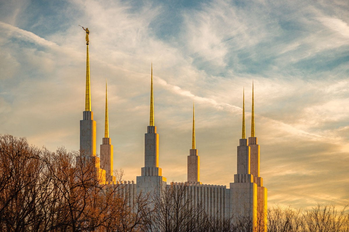 Washington DC Golden Hour Gallery Wrap