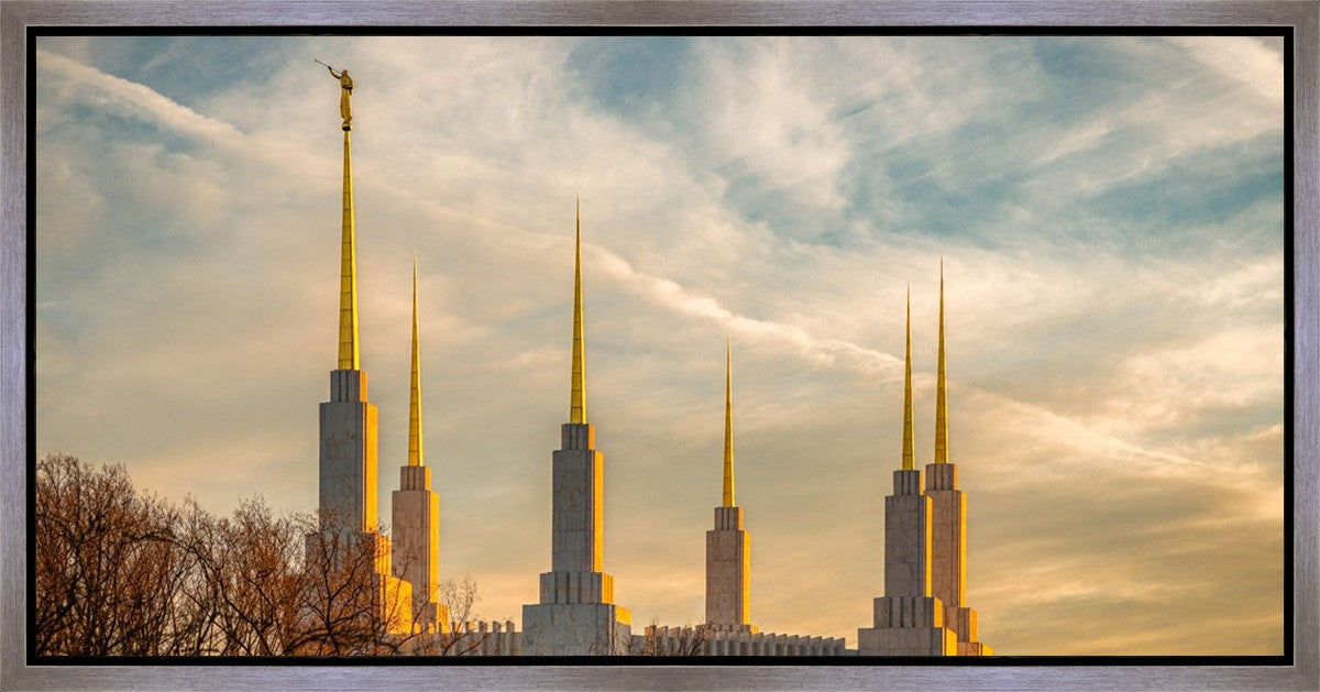 Washington DC Golden Hour Gallery Wrap