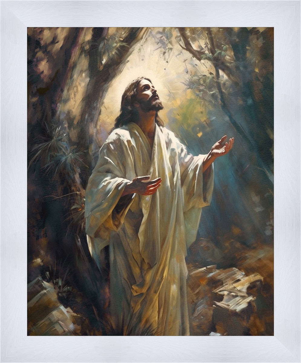 Jesus Prays in the Garden of Gethsemane
