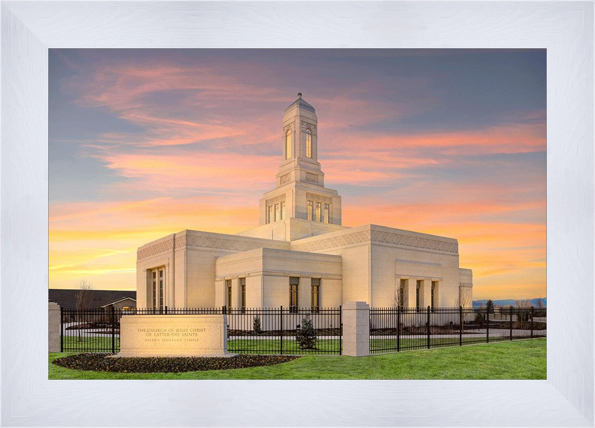 Helena Montana at Sunrise