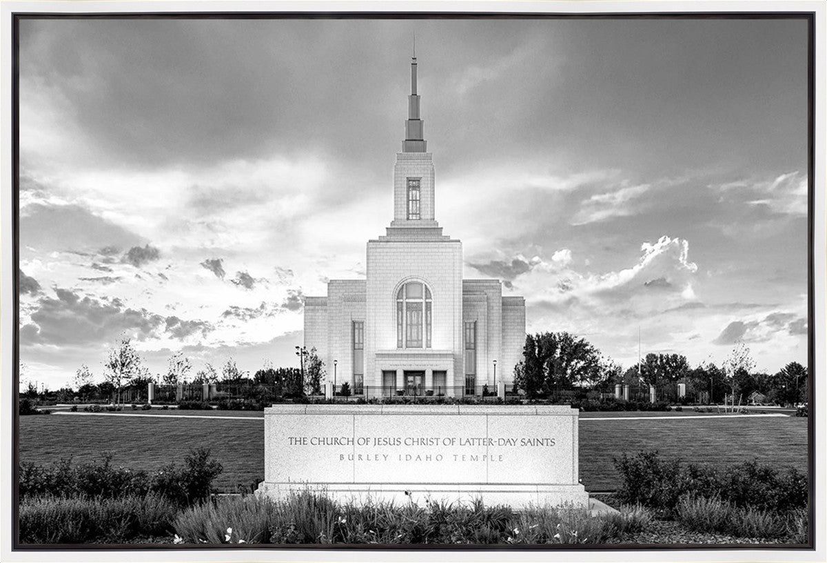 Burley Idaho Eternal - Black and White