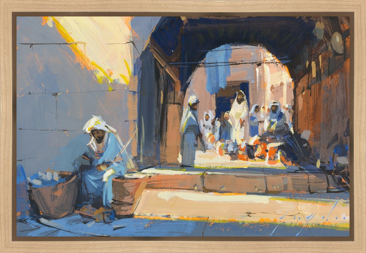 The Healer is Coming Gallery Wrap