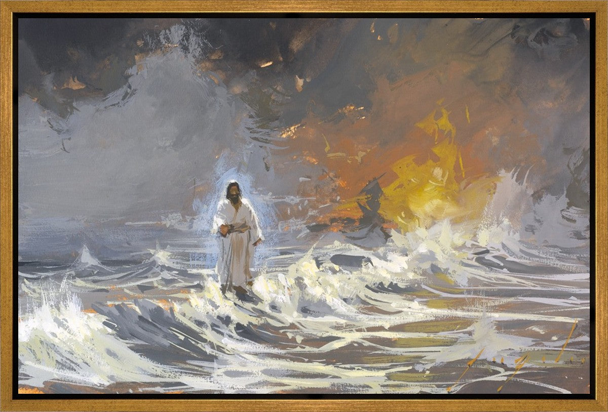 Walking Amongst The Storm Gallery Wrap