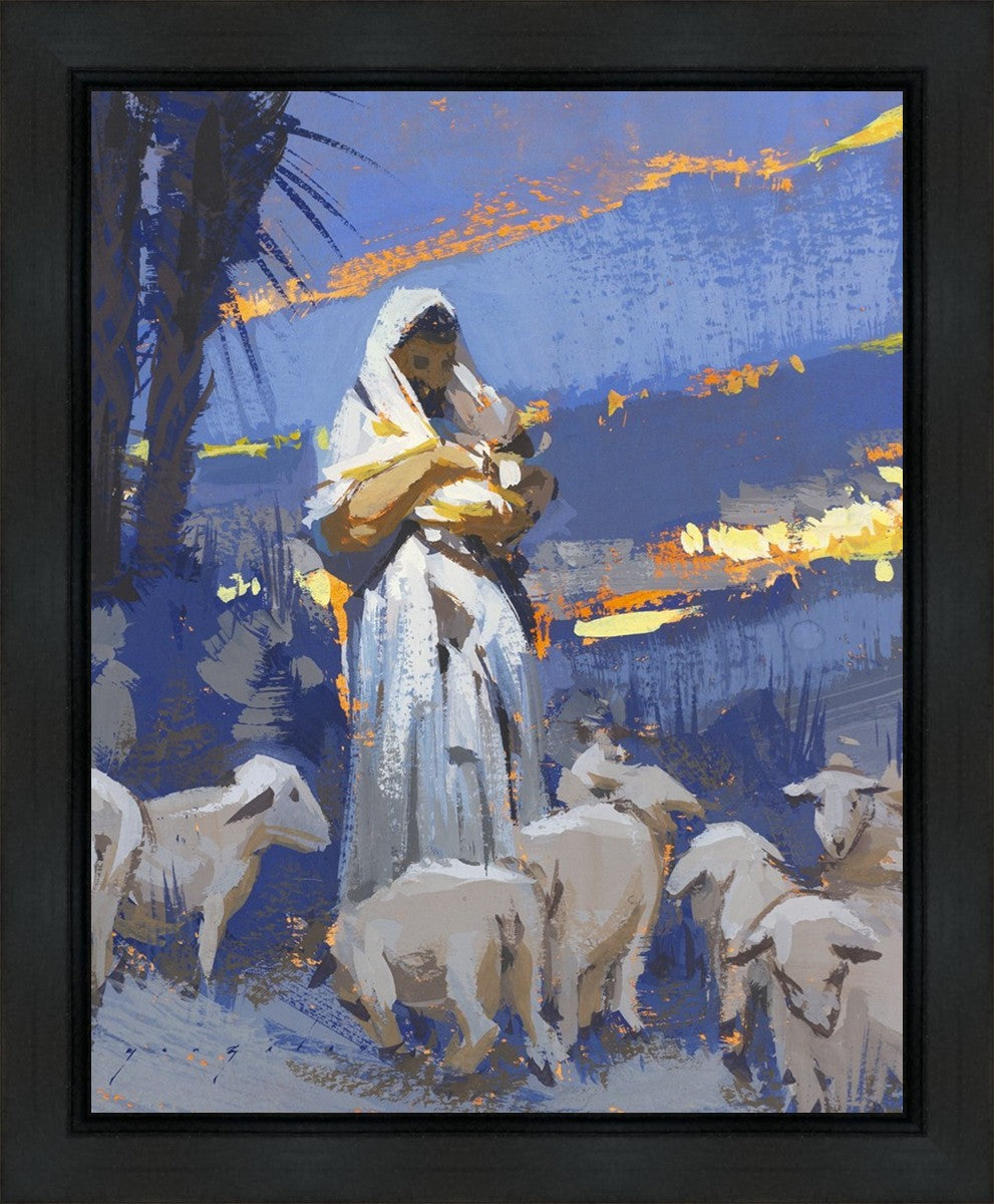 The Caring Shepherd Gallery Wrap