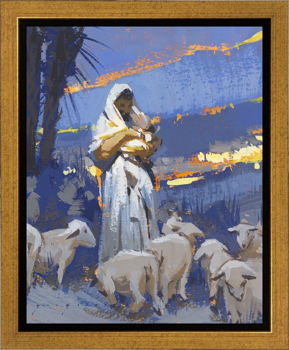 The Caring Shepherd Gallery Wrap