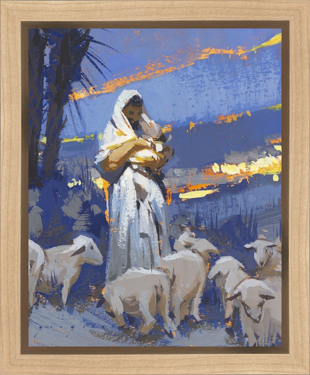 The Caring Shepherd Gallery Wrap
