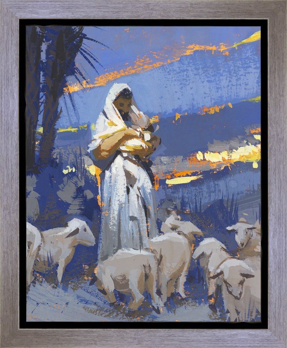 The Caring Shepherd Gallery Wrap