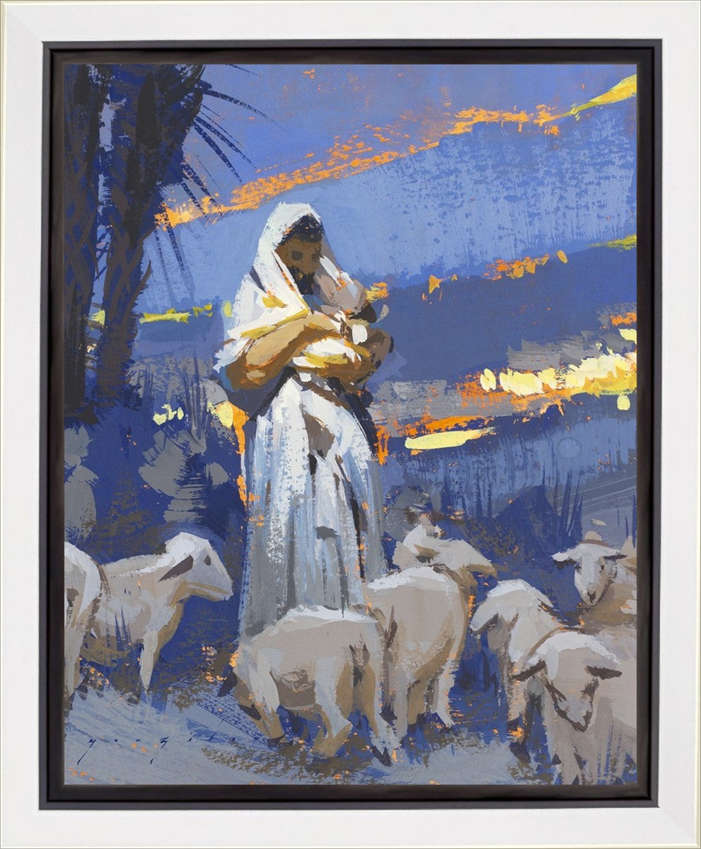 The Caring Shepherd Gallery Wrap
