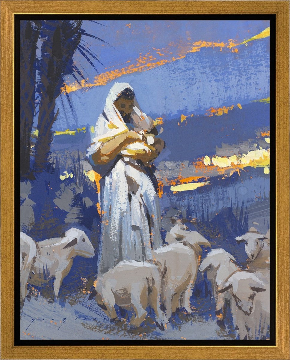The Caring Shepherd Gallery Wrap