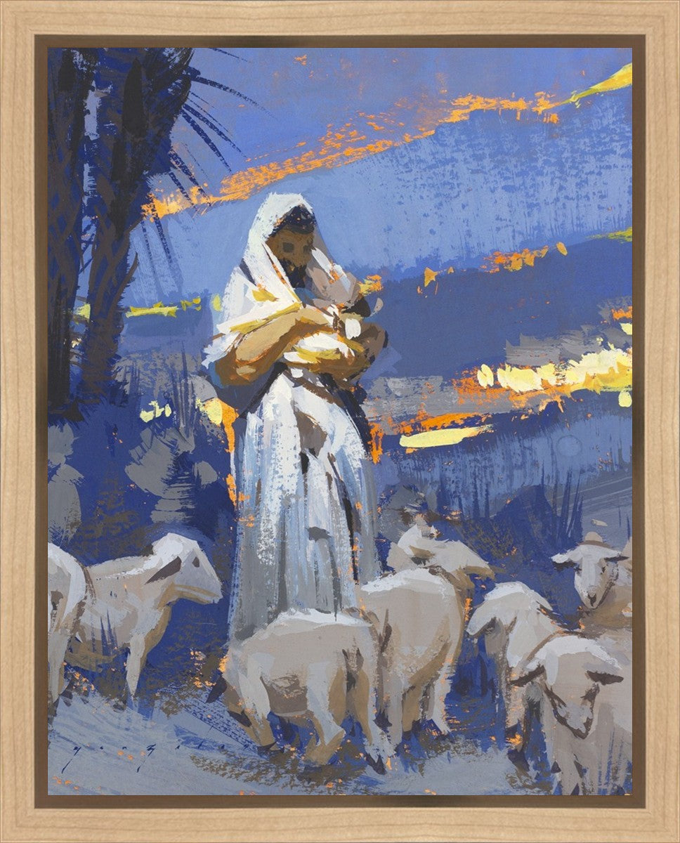 The Caring Shepherd Gallery Wrap