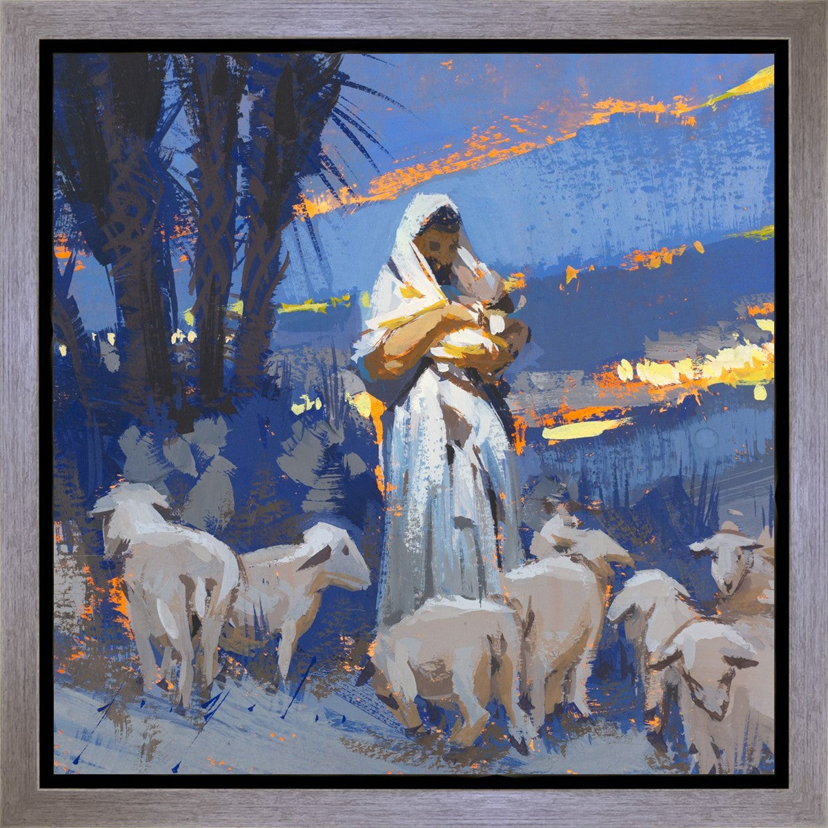 The Caring Shepherd Gallery Wrap