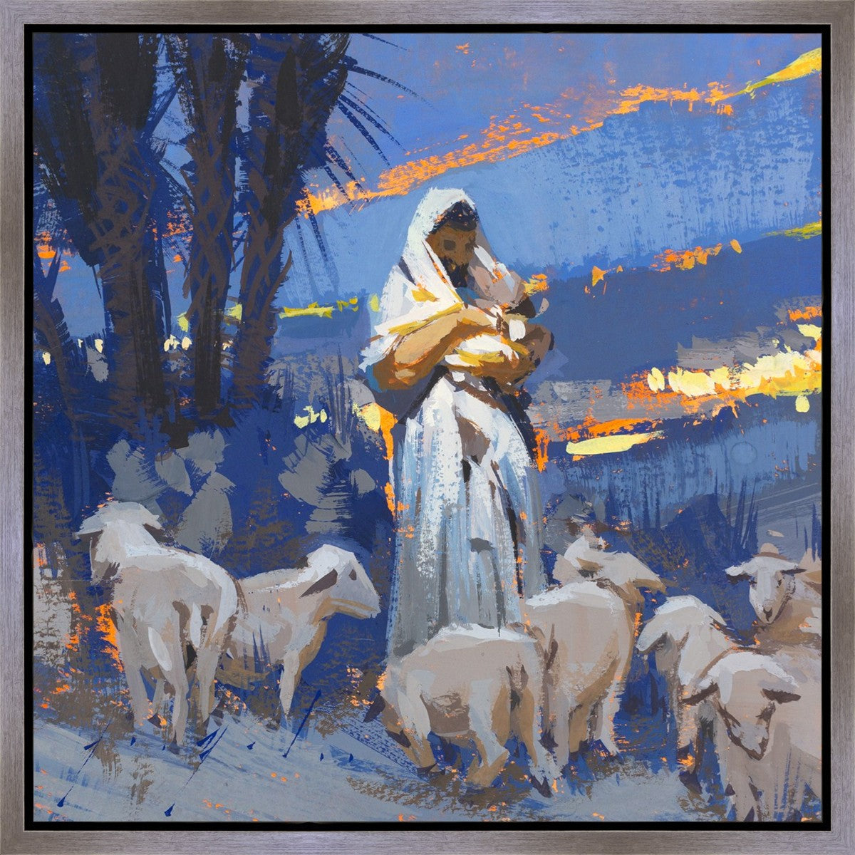 The Caring Shepherd Gallery Wrap