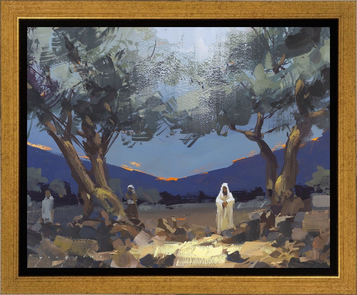 Stepping into Gethsemane Gallery Wrap