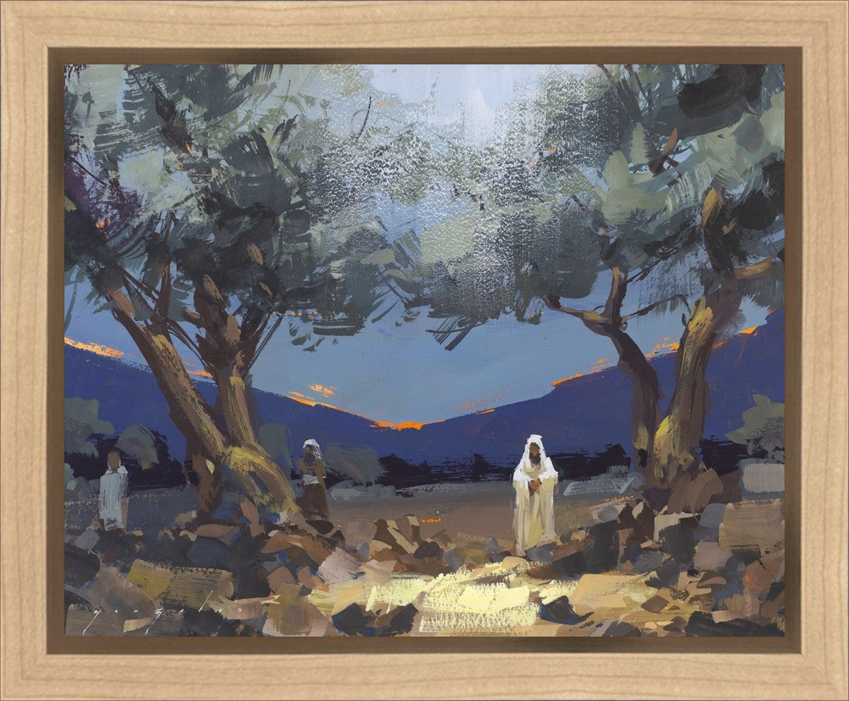 Stepping into Gethsemane Gallery Wrap