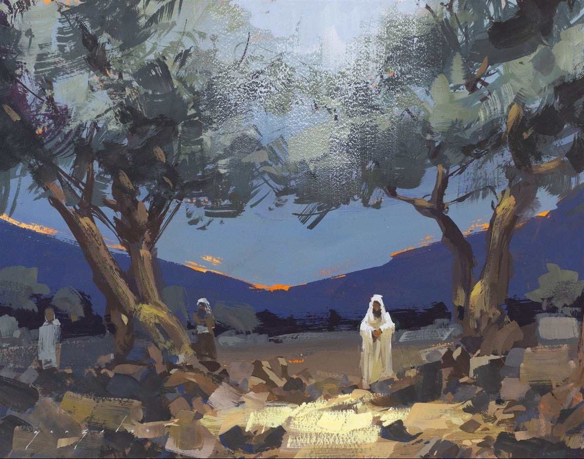 Stepping into Gethsemane Gallery Wrap