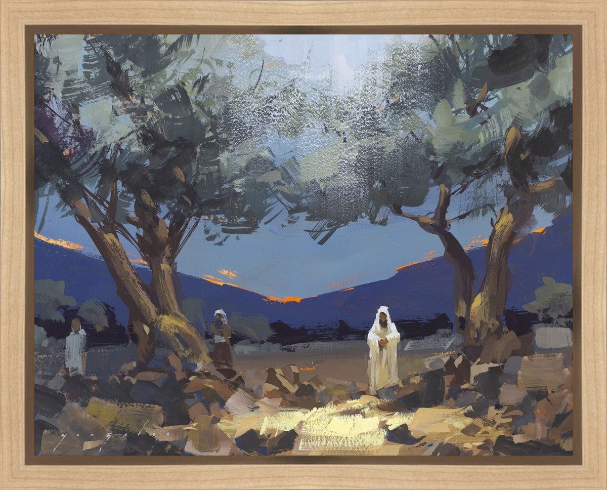 Stepping into Gethsemane Gallery Wrap