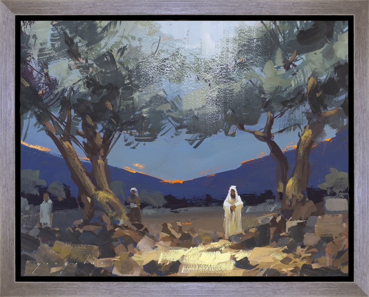 Stepping into Gethsemane Gallery Wrap