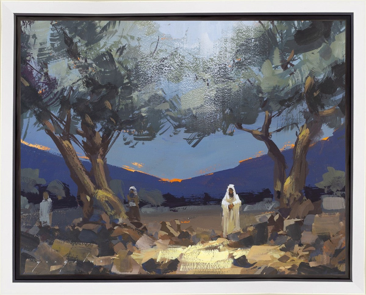 Stepping into Gethsemane Gallery Wrap