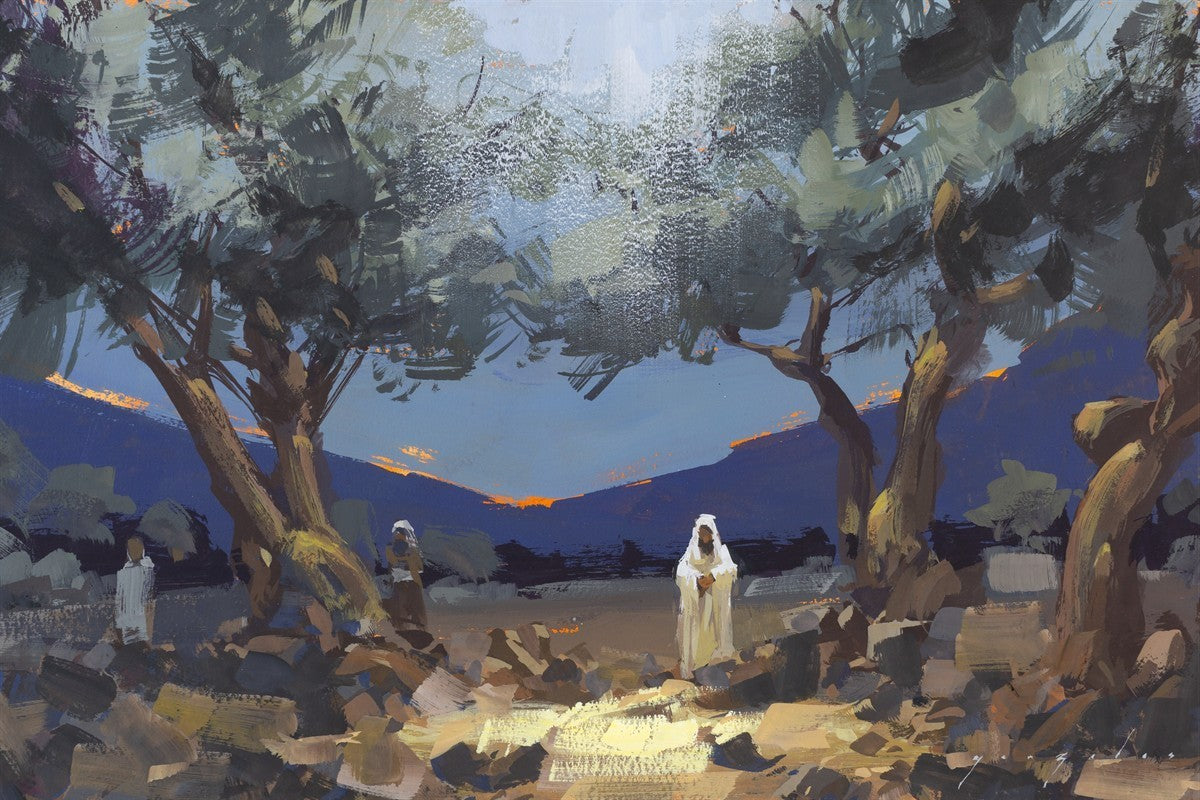 Stepping into Gethsemane Gallery Wrap