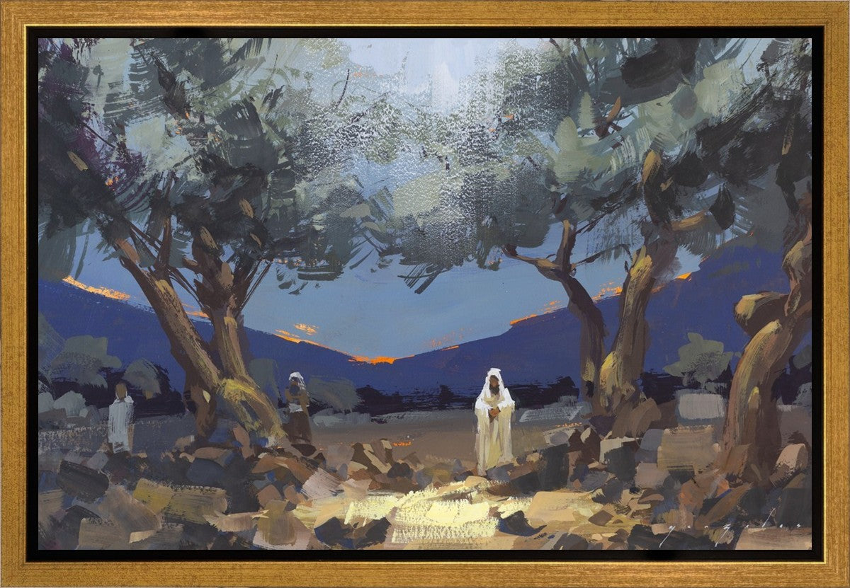 Stepping into Gethsemane Gallery Wrap