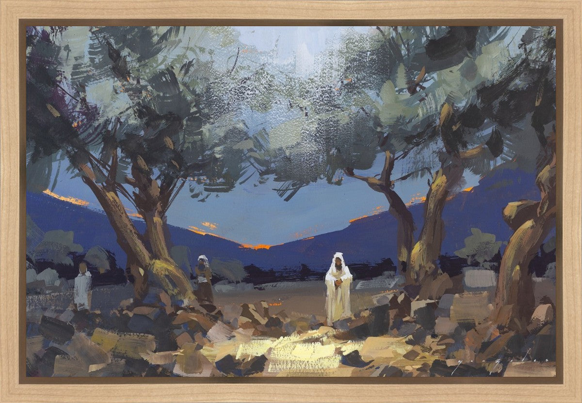 Stepping into Gethsemane Gallery Wrap