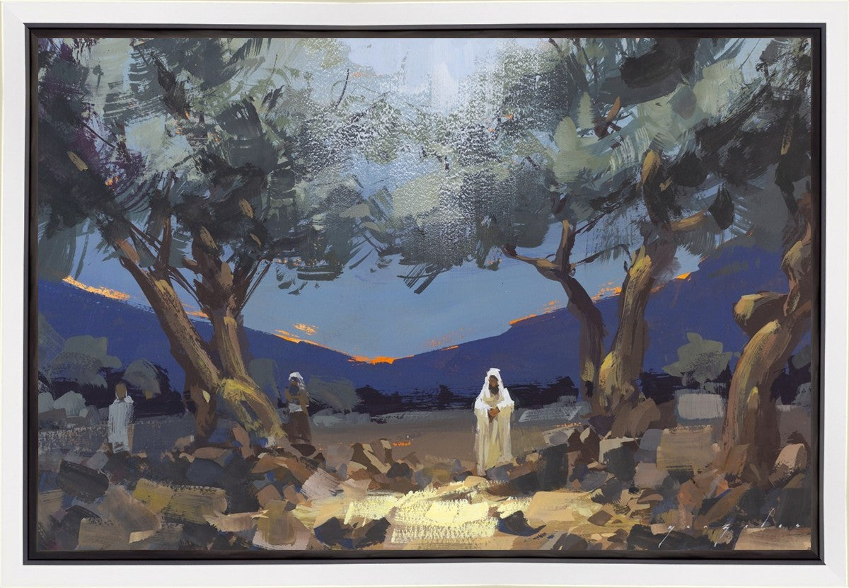 Stepping into Gethsemane Gallery Wrap