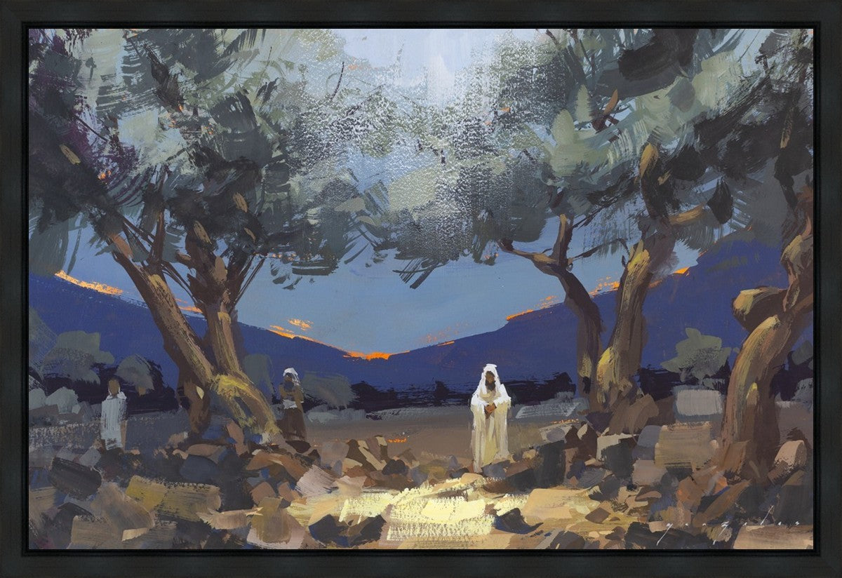 Stepping into Gethsemane Gallery Wrap