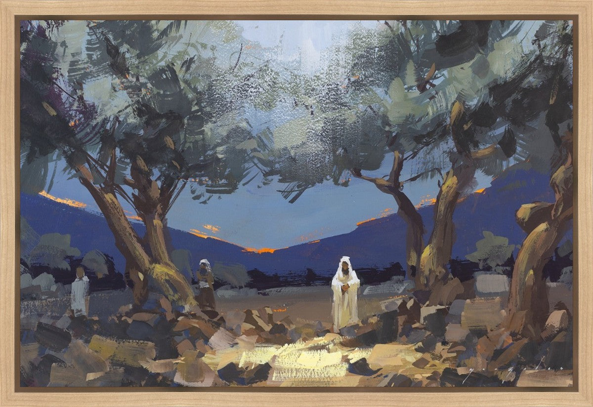 Stepping into Gethsemane Gallery Wrap