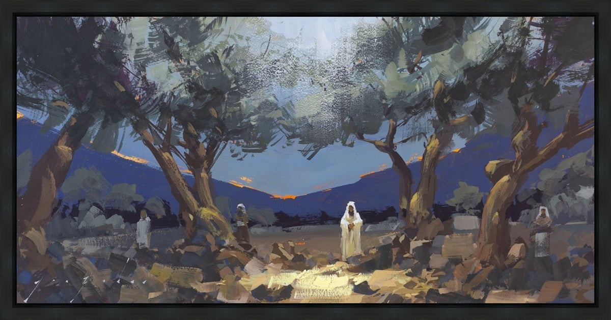 Stepping into Gethsemane Gallery Wrap