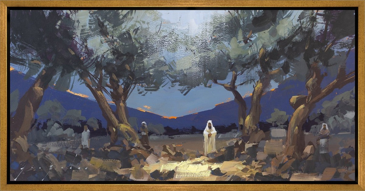 Stepping into Gethsemane Gallery Wrap