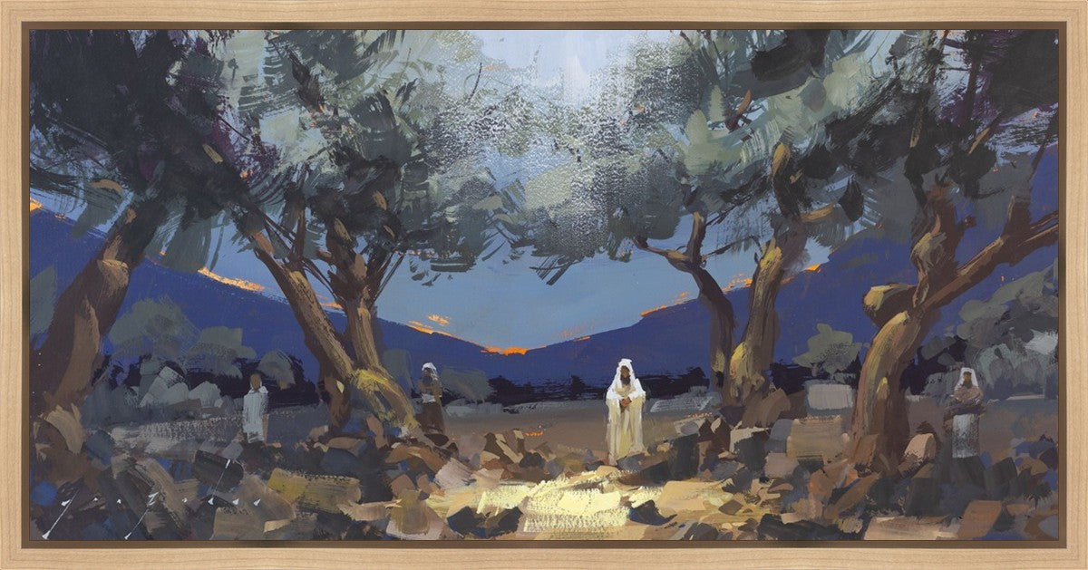 Stepping into Gethsemane Gallery Wrap