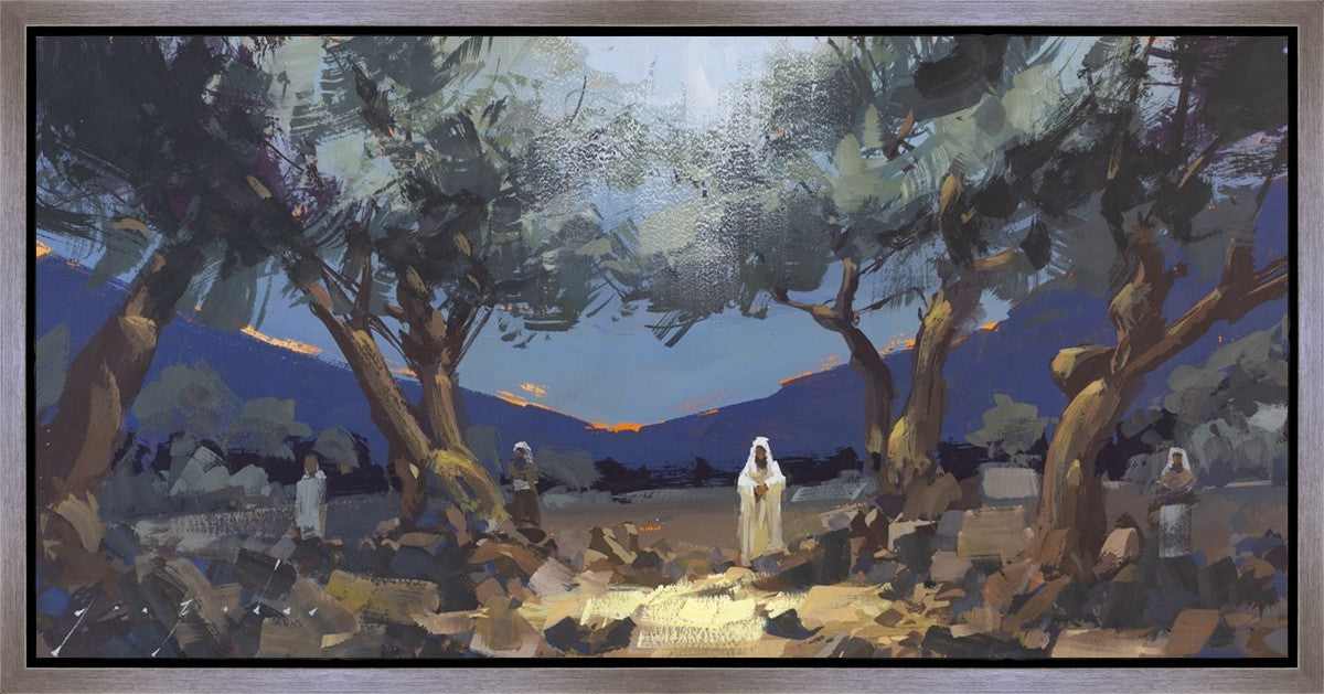 Stepping into Gethsemane Gallery Wrap