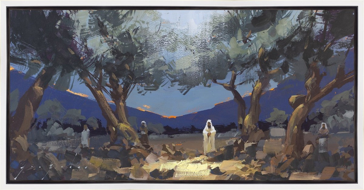 Stepping into Gethsemane Gallery Wrap