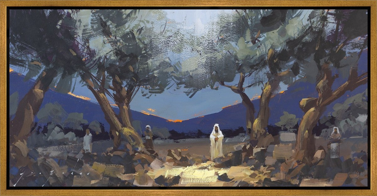 Stepping into Gethsemane Gallery Wrap