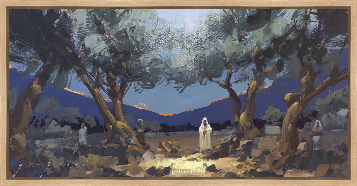 Stepping into Gethsemane Gallery Wrap