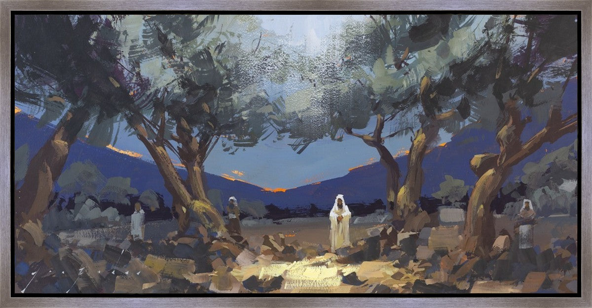 Stepping into Gethsemane Gallery Wrap
