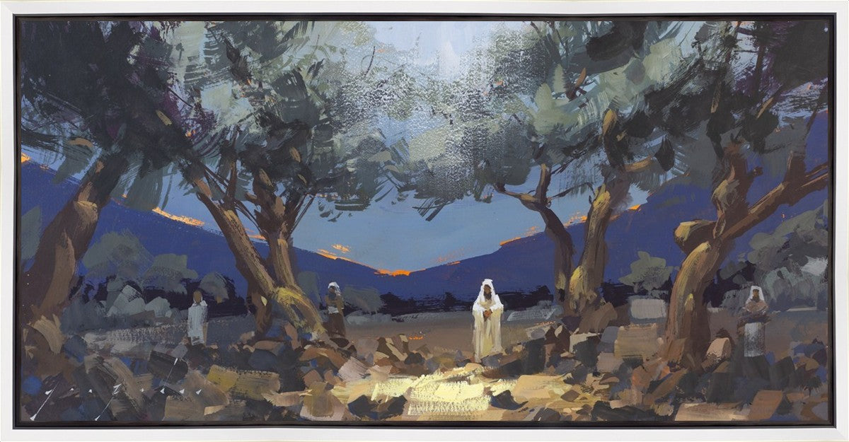 Stepping into Gethsemane Gallery Wrap