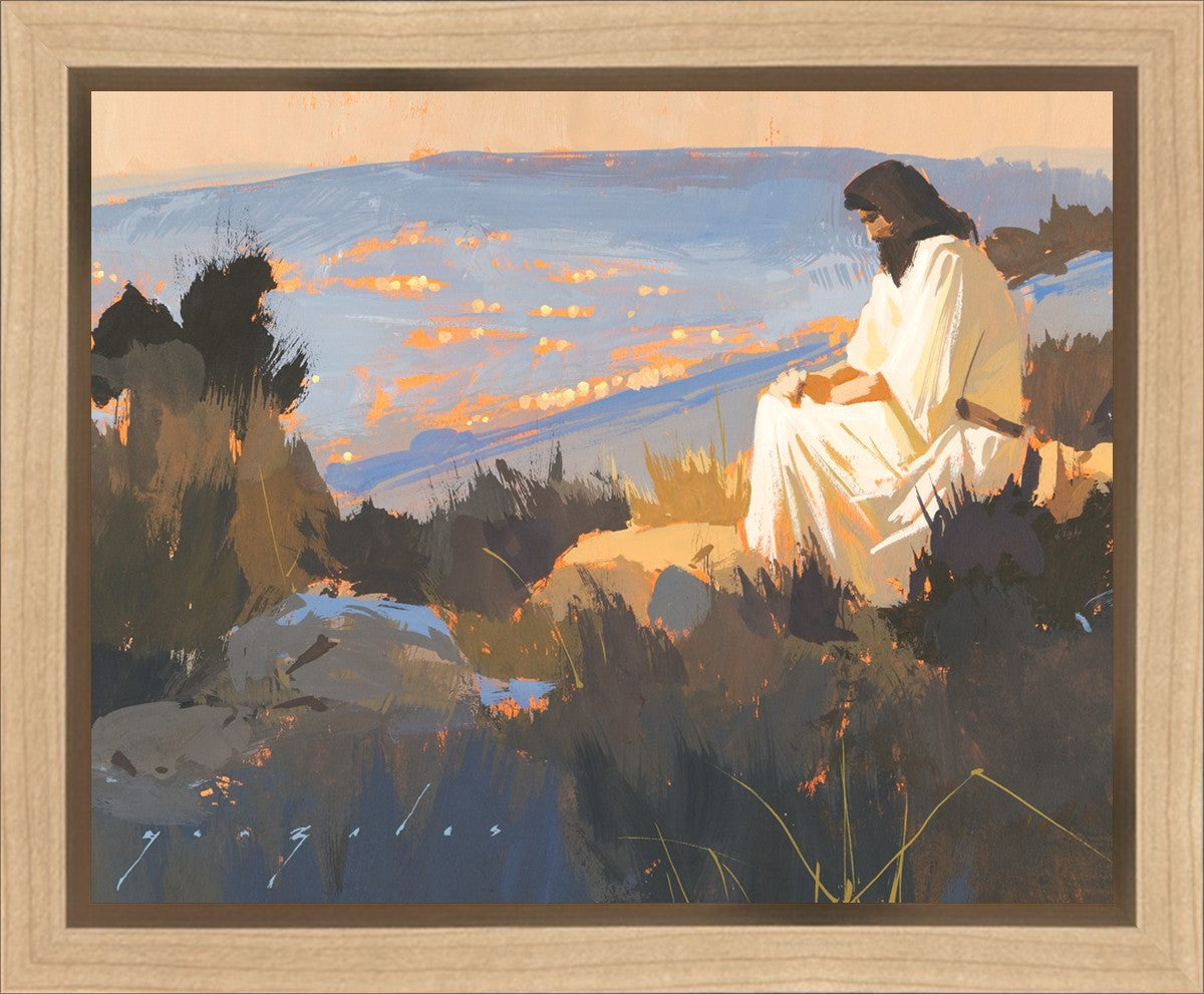 Light on A Hill Gallery Wrap