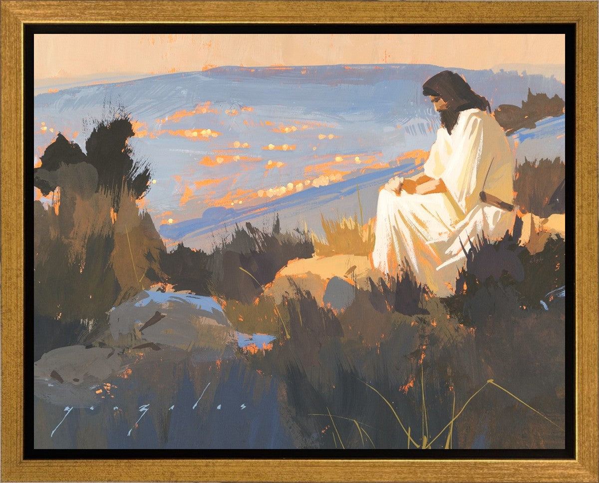 Light on A Hill Gallery Wrap