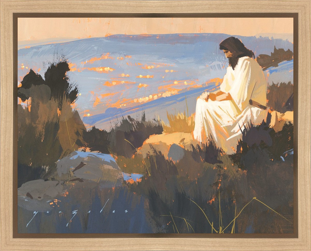 Light on A Hill Gallery Wrap